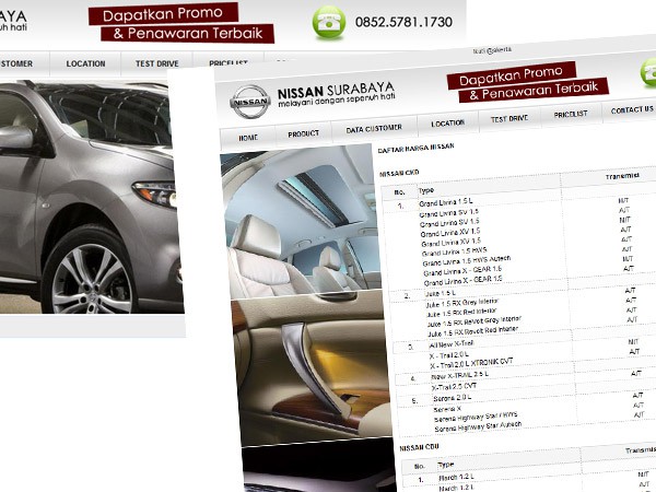 nissansurabaya Website